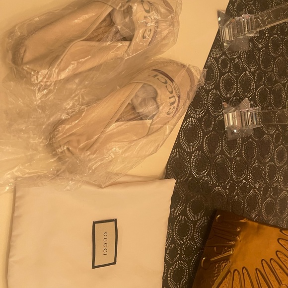 Espadrilles Gucci original hardly used excellent condition size 9 - Picture 4 of 7